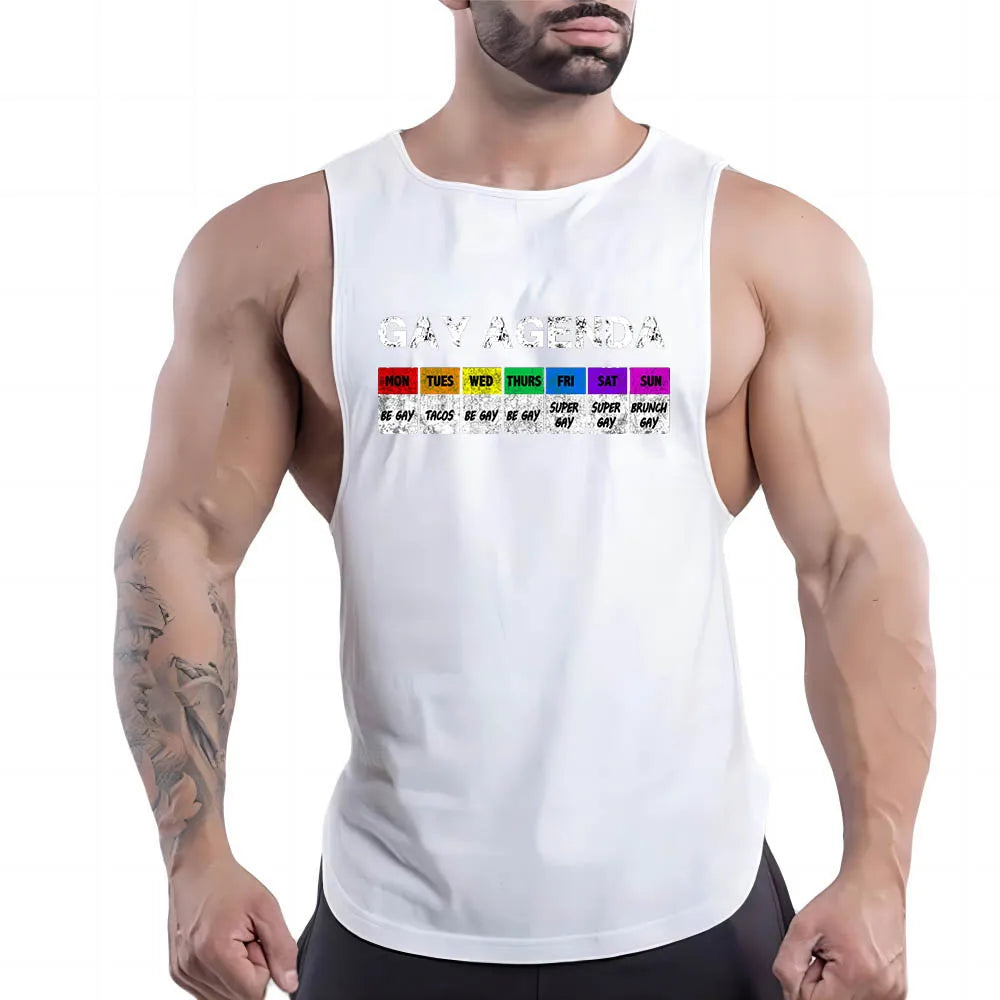 Gay Agenda Sleeveless Shirt – Trendy Undies