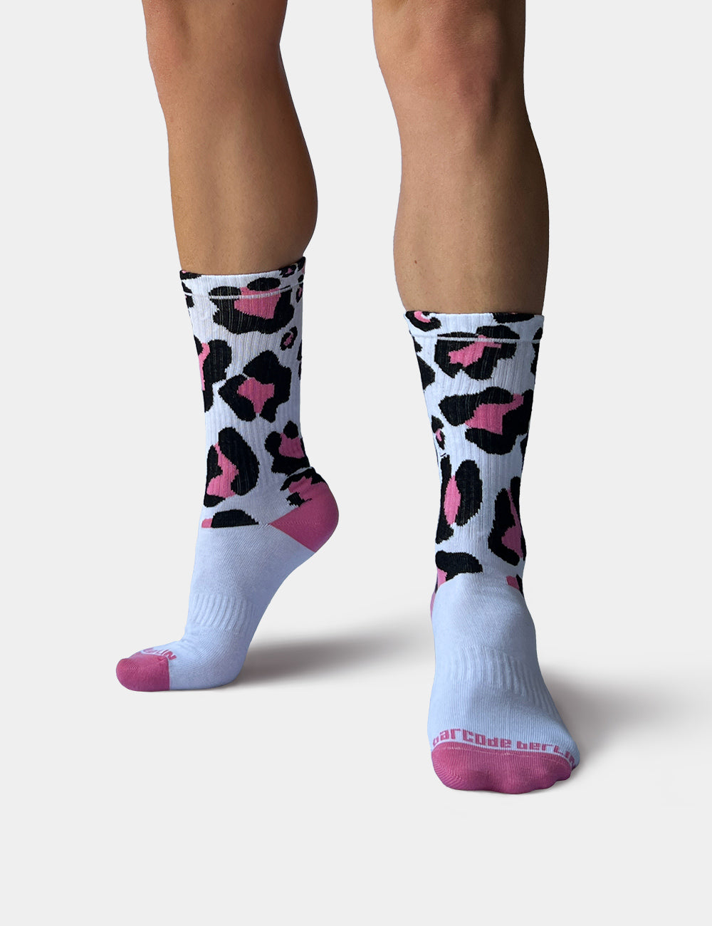 Barcode Berlin Leopard Gym Socks