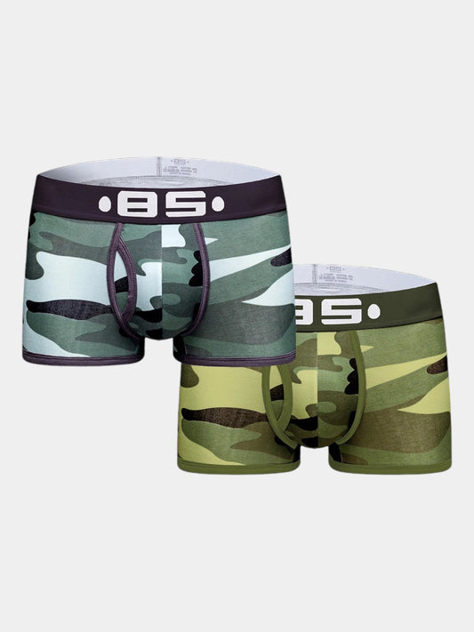 2-Pack Camouflage Sports Trunks