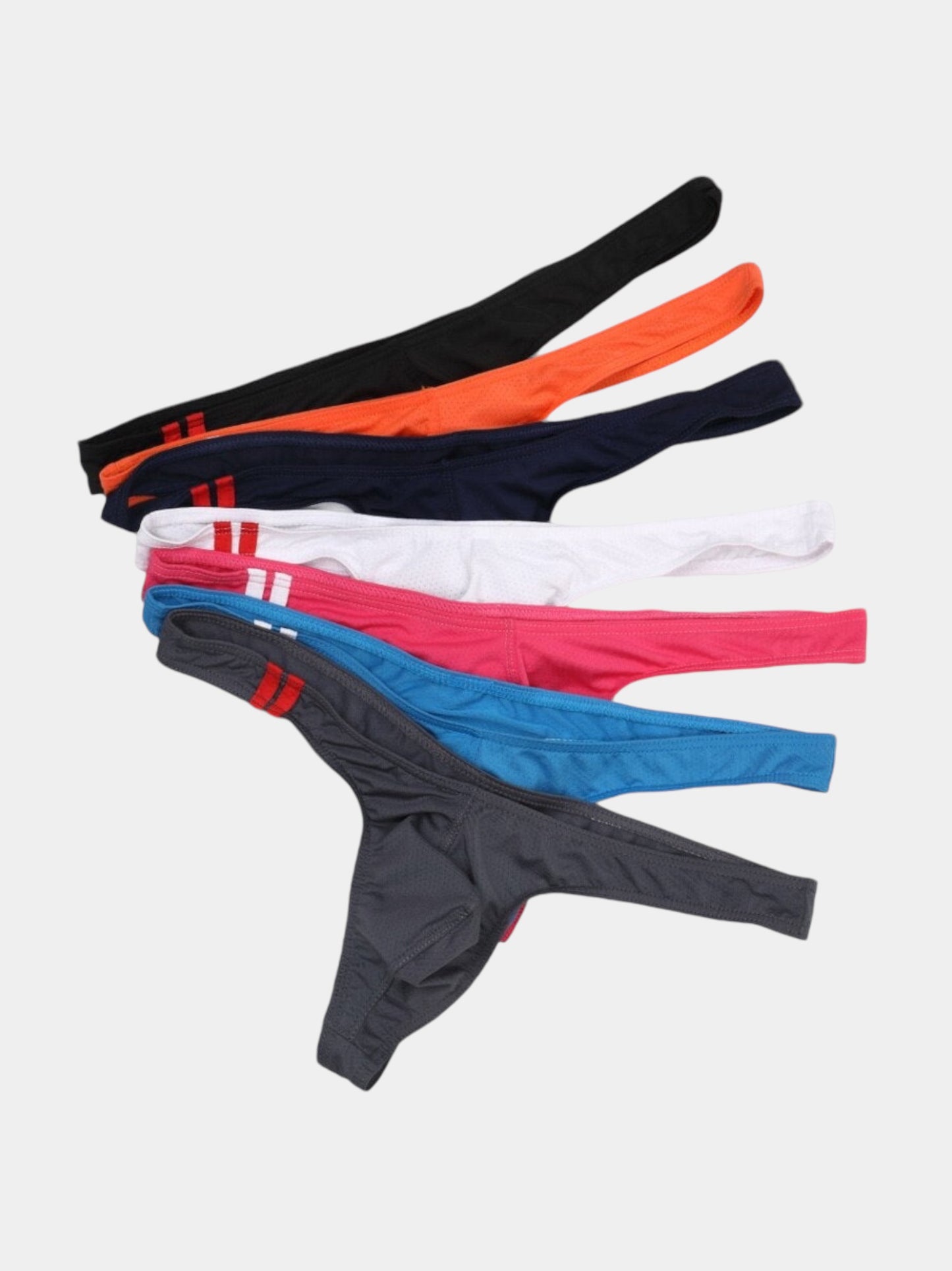 5 Pack Athletic Breathable Thong