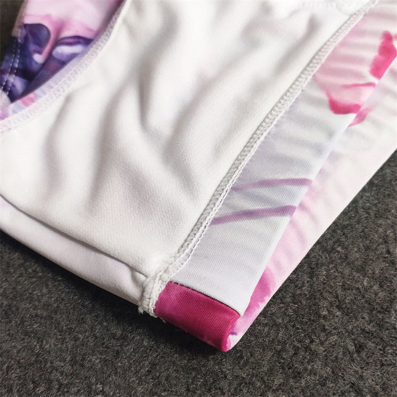 Lily Watercolor Swim Trunks