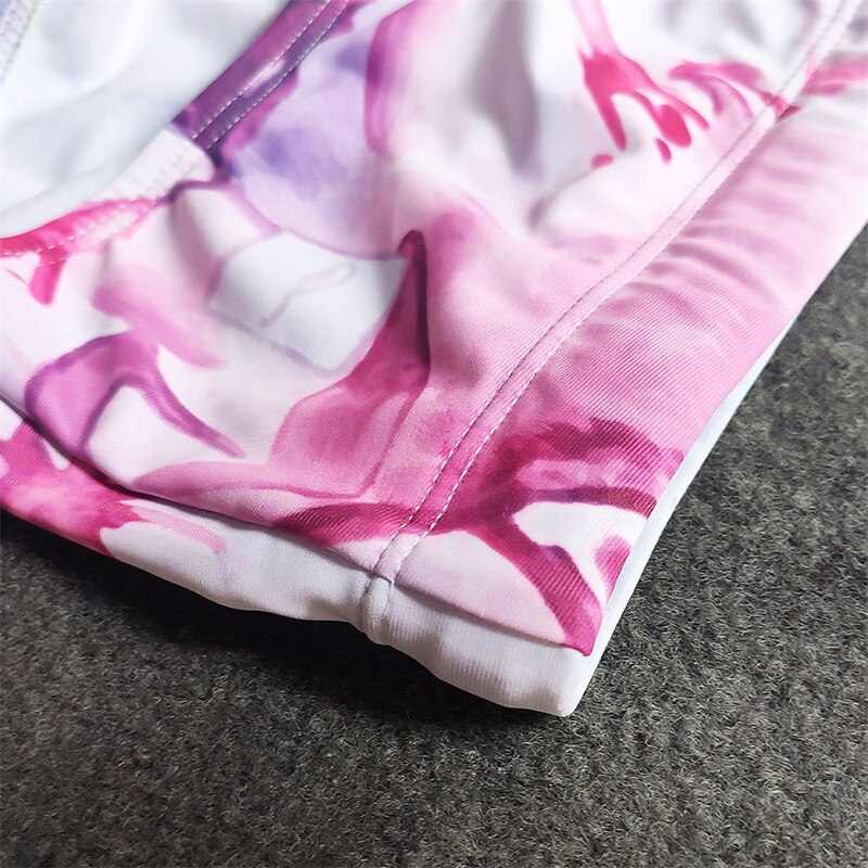 Lily Watercolor Swim Trunks