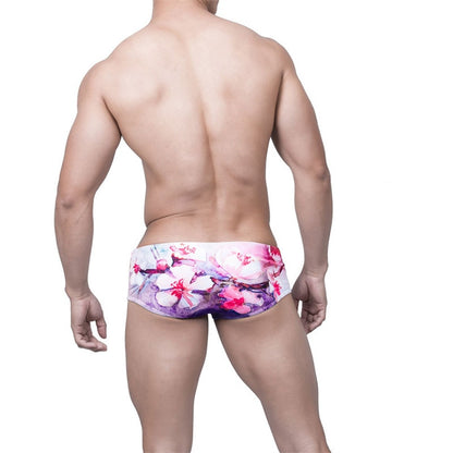 Lily Watercolor Swim Trunks