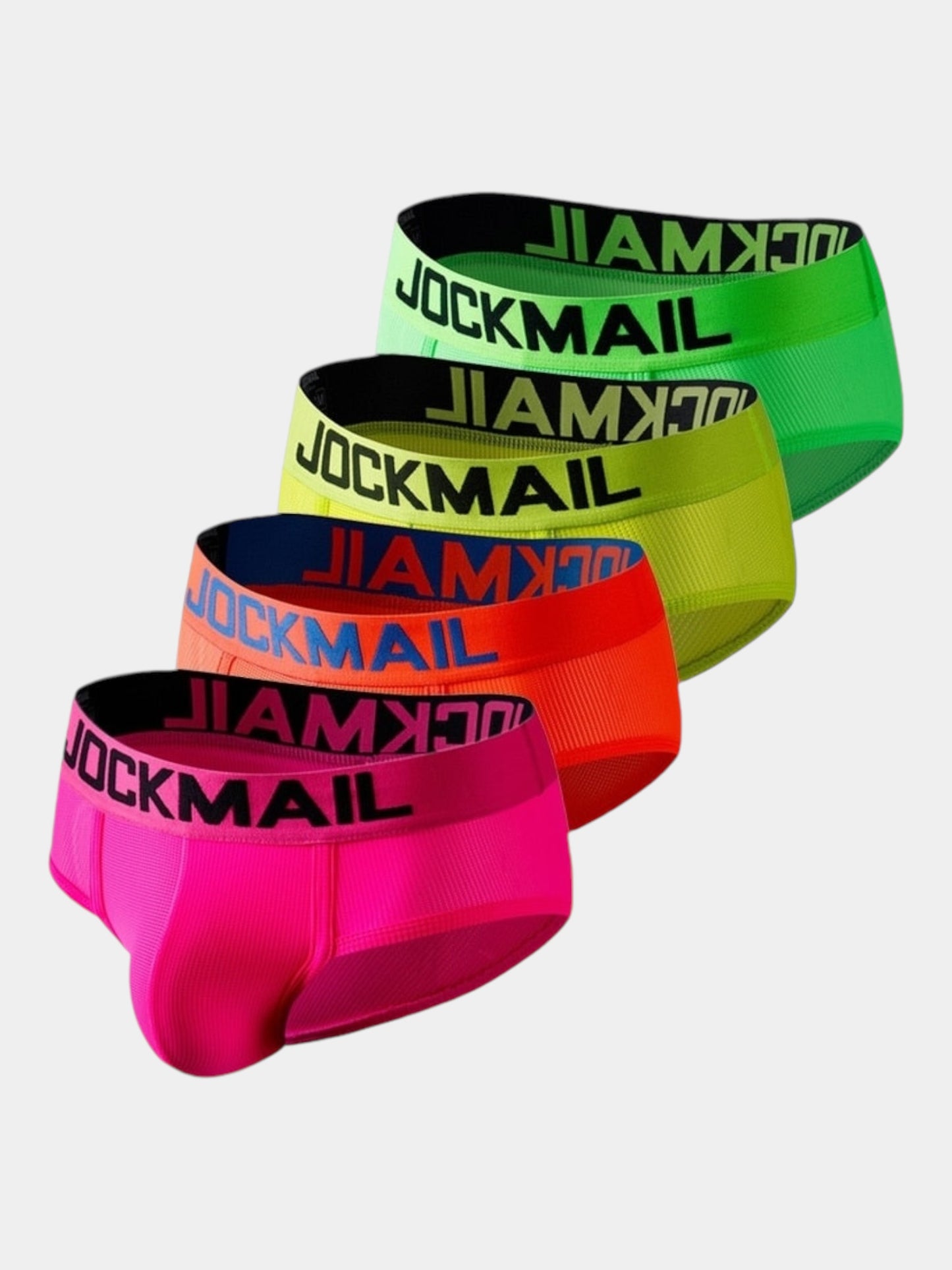 Jockmail Neon Mesh Brief 4-Pack