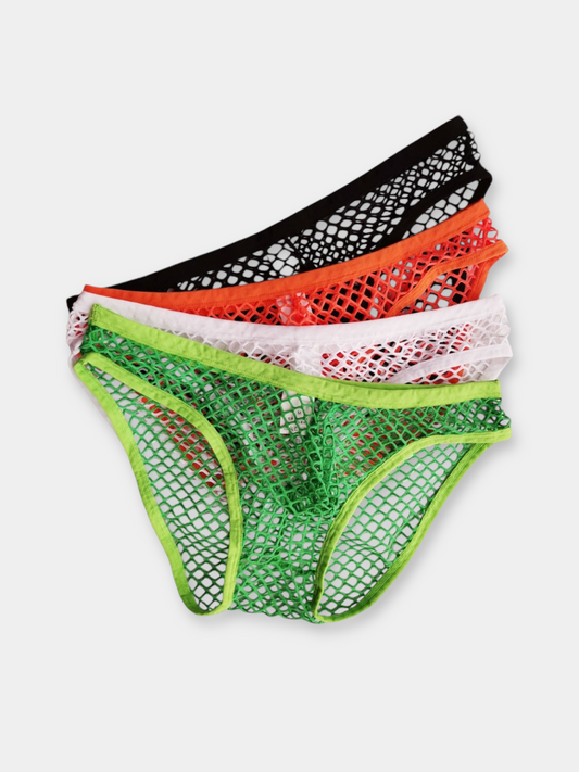 2 Pack Show It Low-Rise Mesh Brief