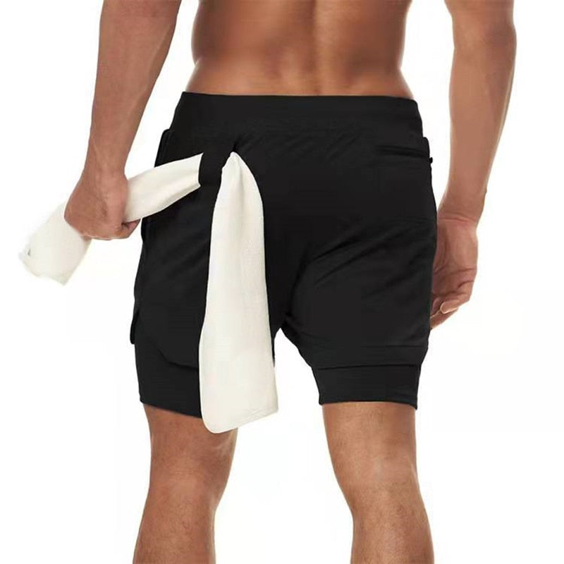 Double-Deck Workout Shorts