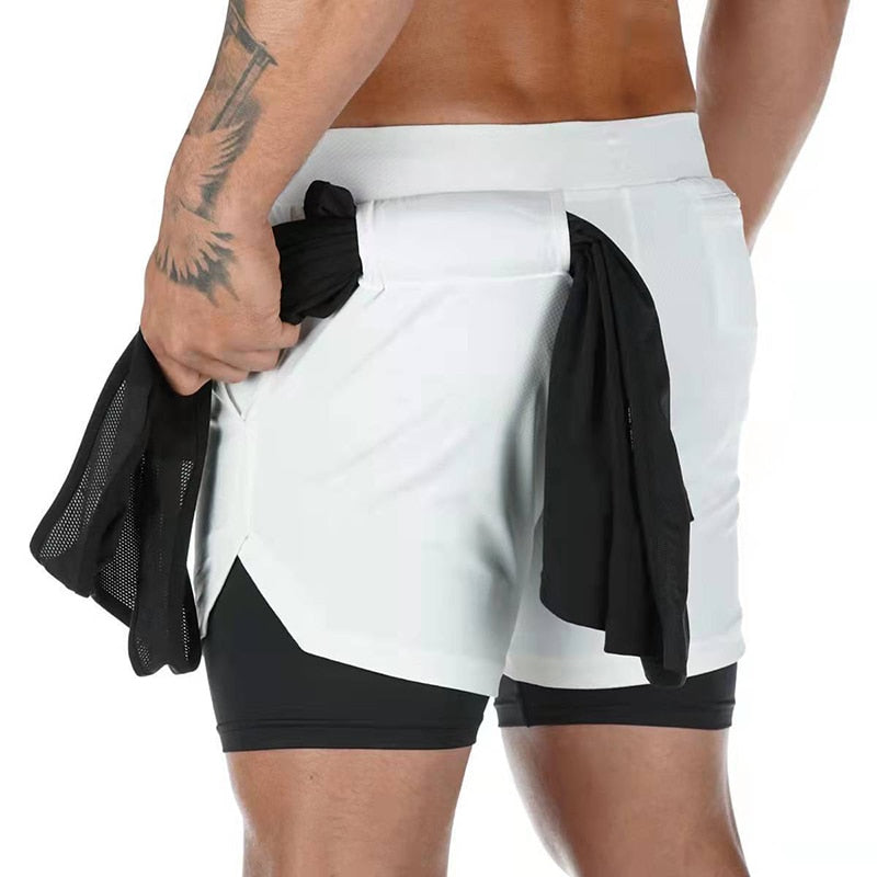 Double-Deck Workout Shorts