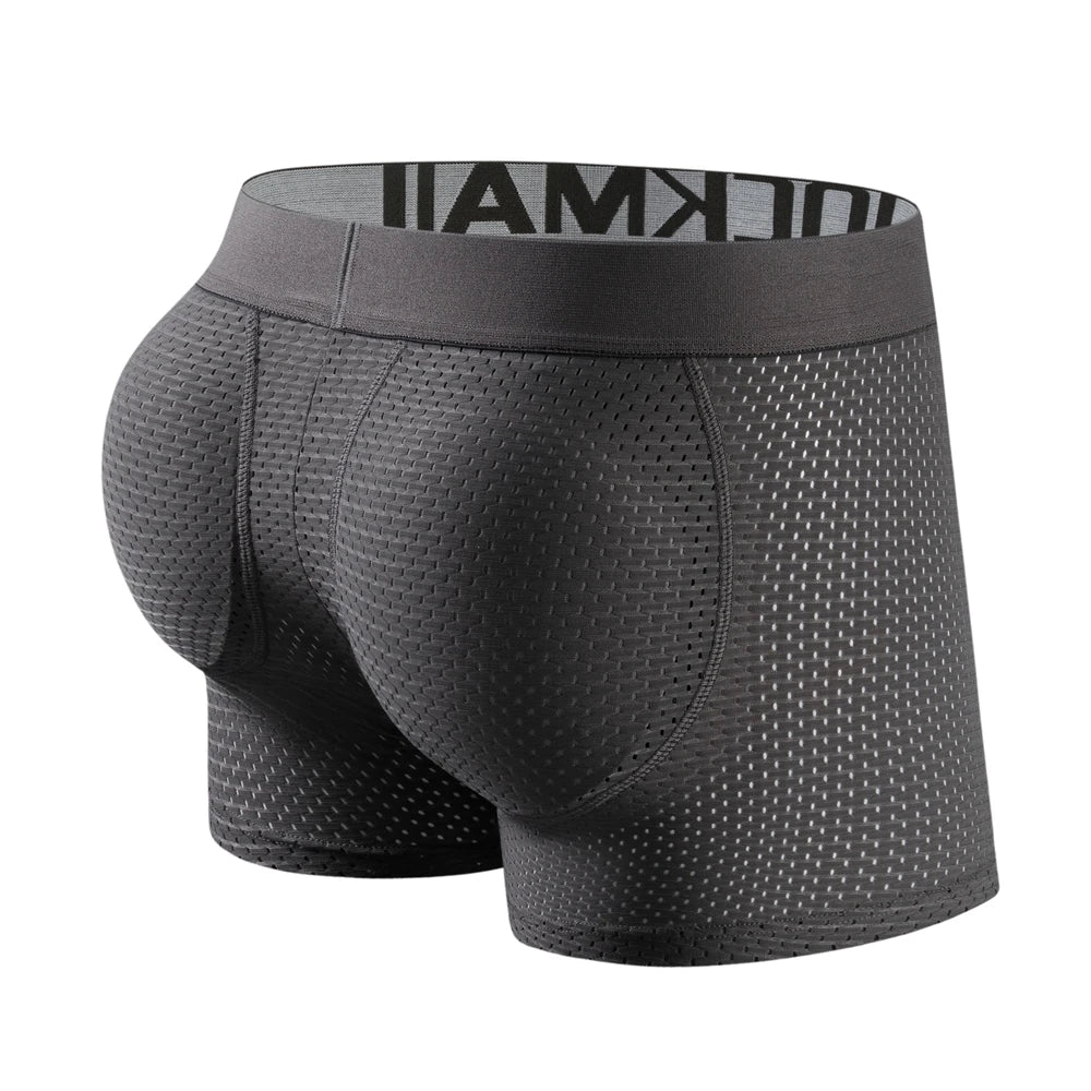 Jockmail Bubble Butt Padded Boxer Briefs