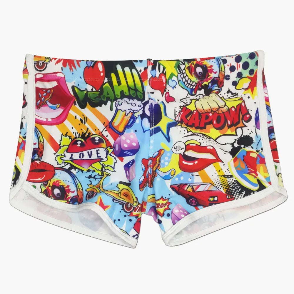 Cartoon Swim Shorts