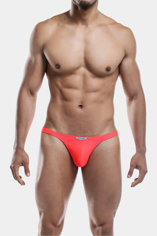 Joe Snyder Men's Watermelon Neon Orange Thong JS03