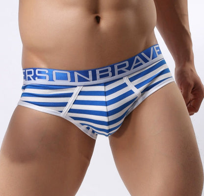 Striped Cotton Briefs