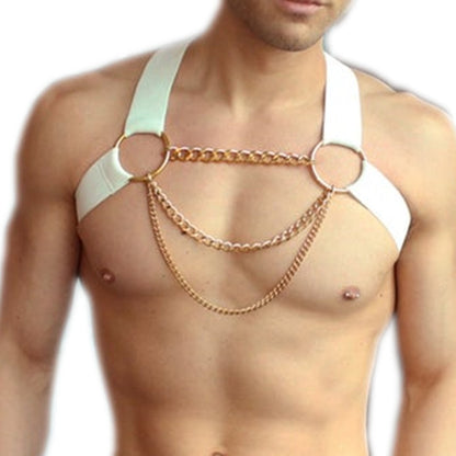 Chain Chest Bondage Harness