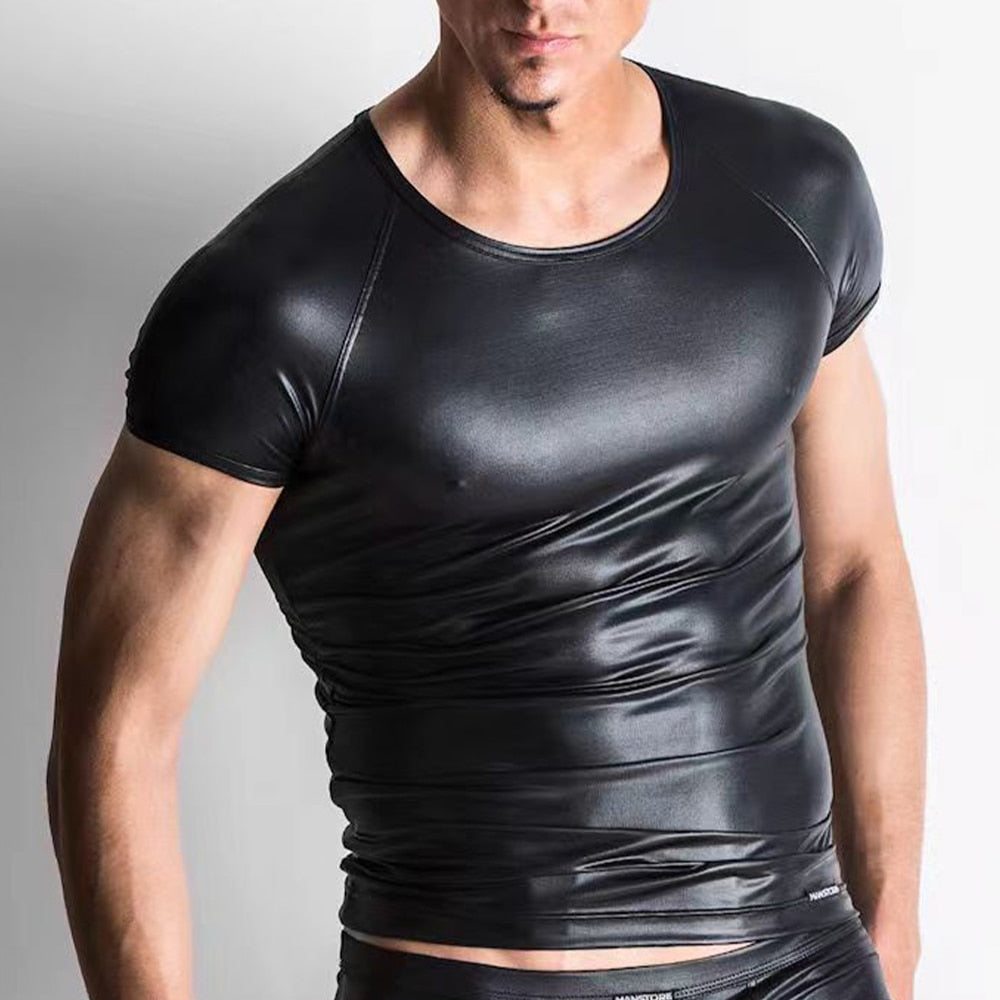 Faux Leather T-shirts – Trendy Undies